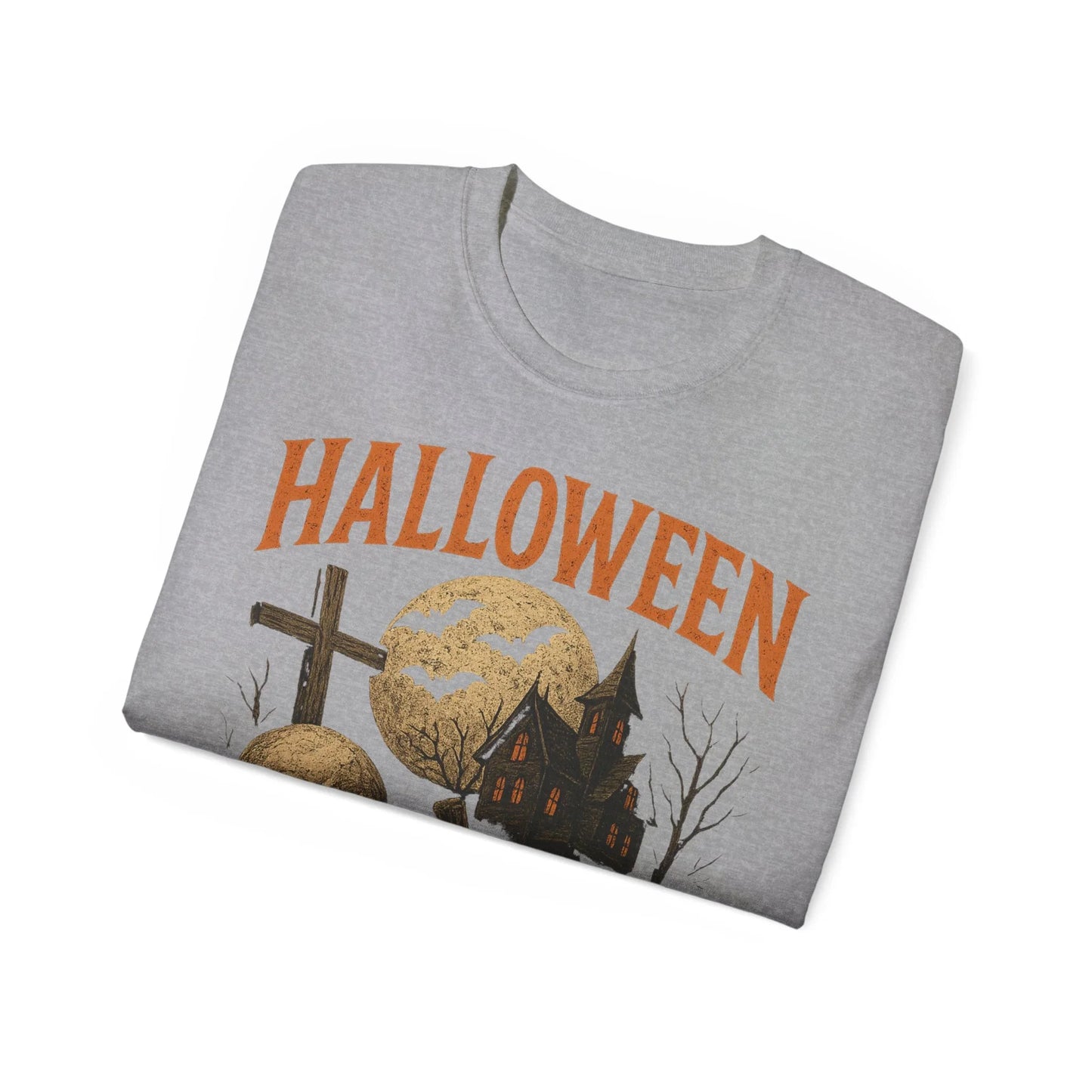 T-Shirt Motiv Halloween Kürbis Totenkopf - MorgenMood