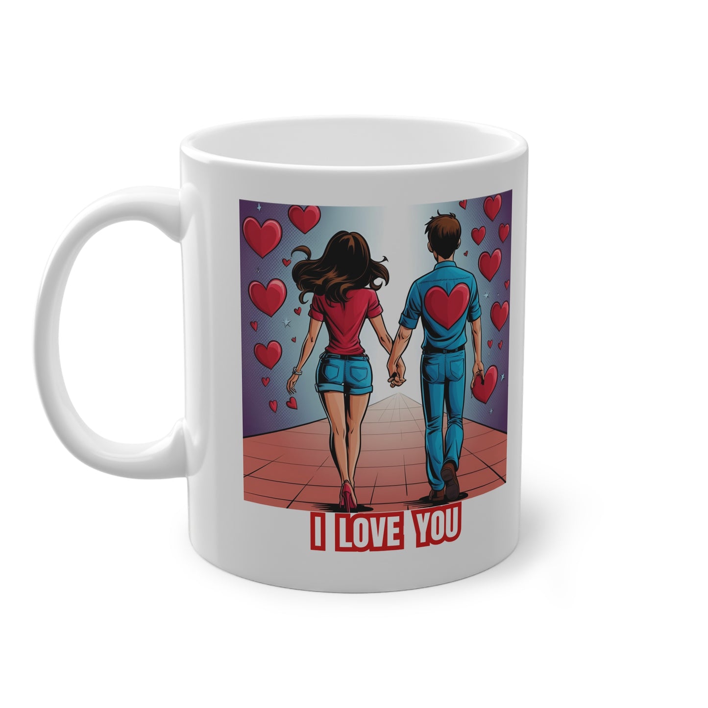 Romantischer Kaffeebecher für Verliebte - MorgenMood