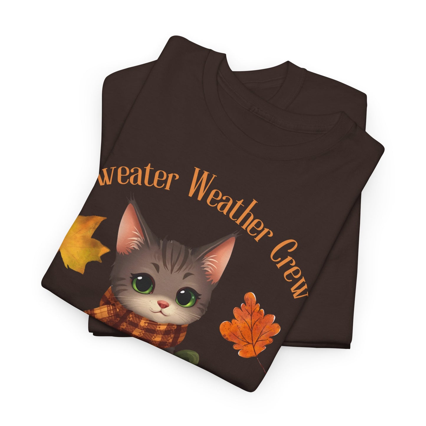 Cozy Fall Cat Shirt – Süßes Herbst T-Shirt für Katzenliebhaberinnen | Morgenmood