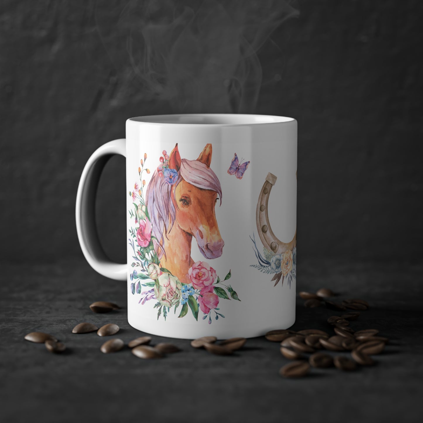 Tasse Pferde Motiv für Mädchen Geschenkidee Geburtstag Pferdeliebhaber - MorgenMood