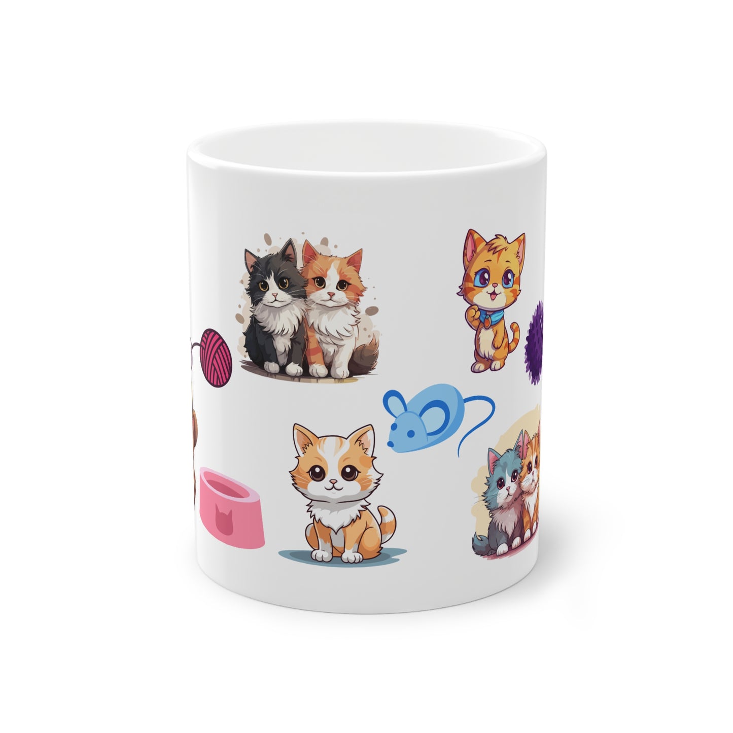 Tasse mit süßem Katzen-Motiv - MorgenMood
