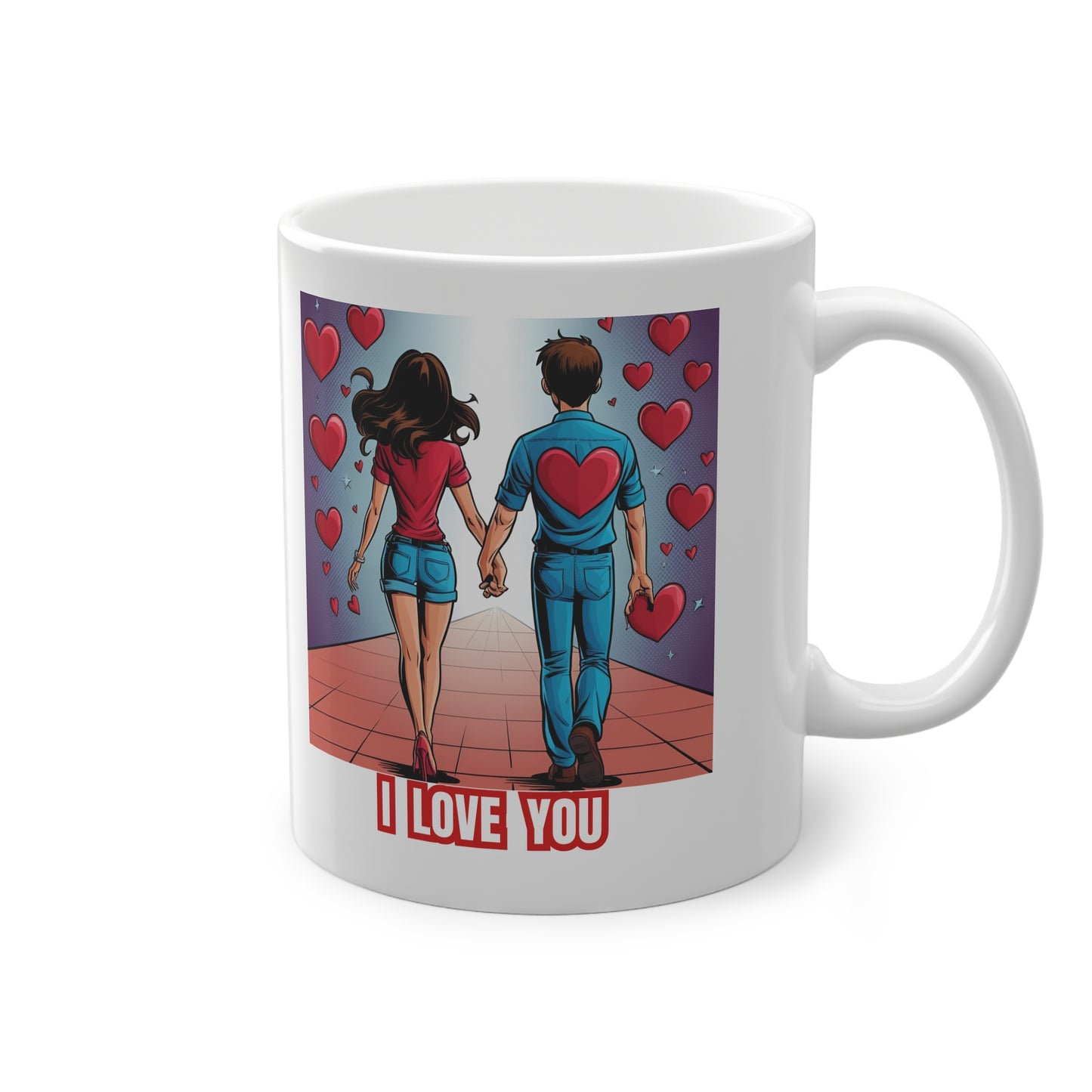 Romantischer Kaffeebecher für Verliebte - MorgenMood