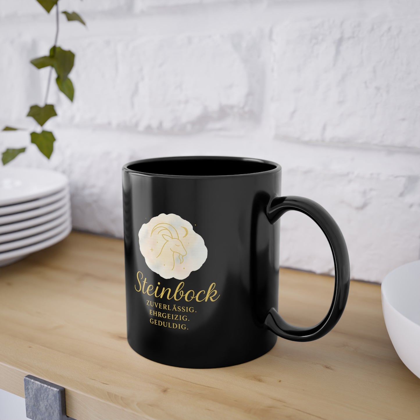 Kaffeetasse Sternzeichen Steinbock Astrologie Geschenk, - MorgenMood