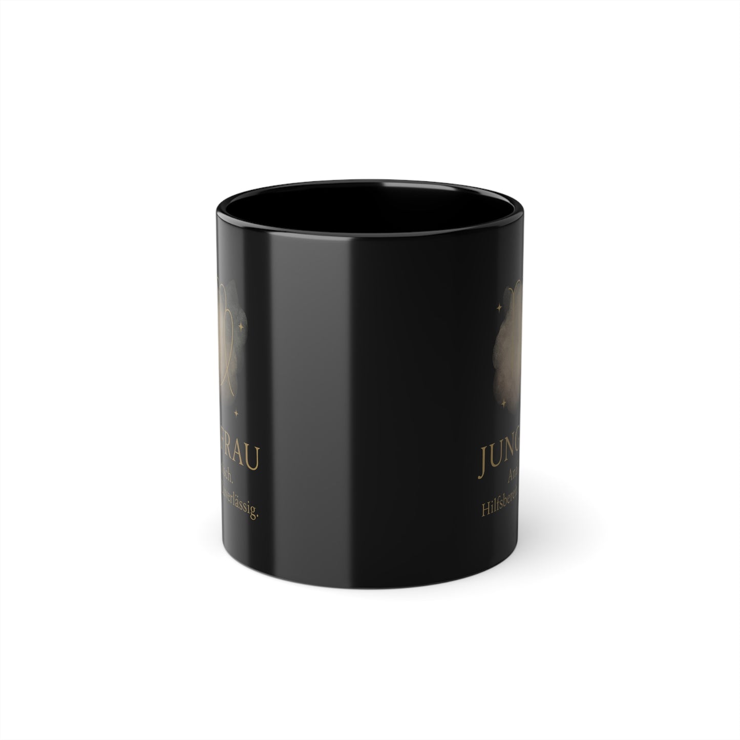 Kaffeetasse Sternzeichen Jungfrau, Goldenes Boho Design - MorgenMood