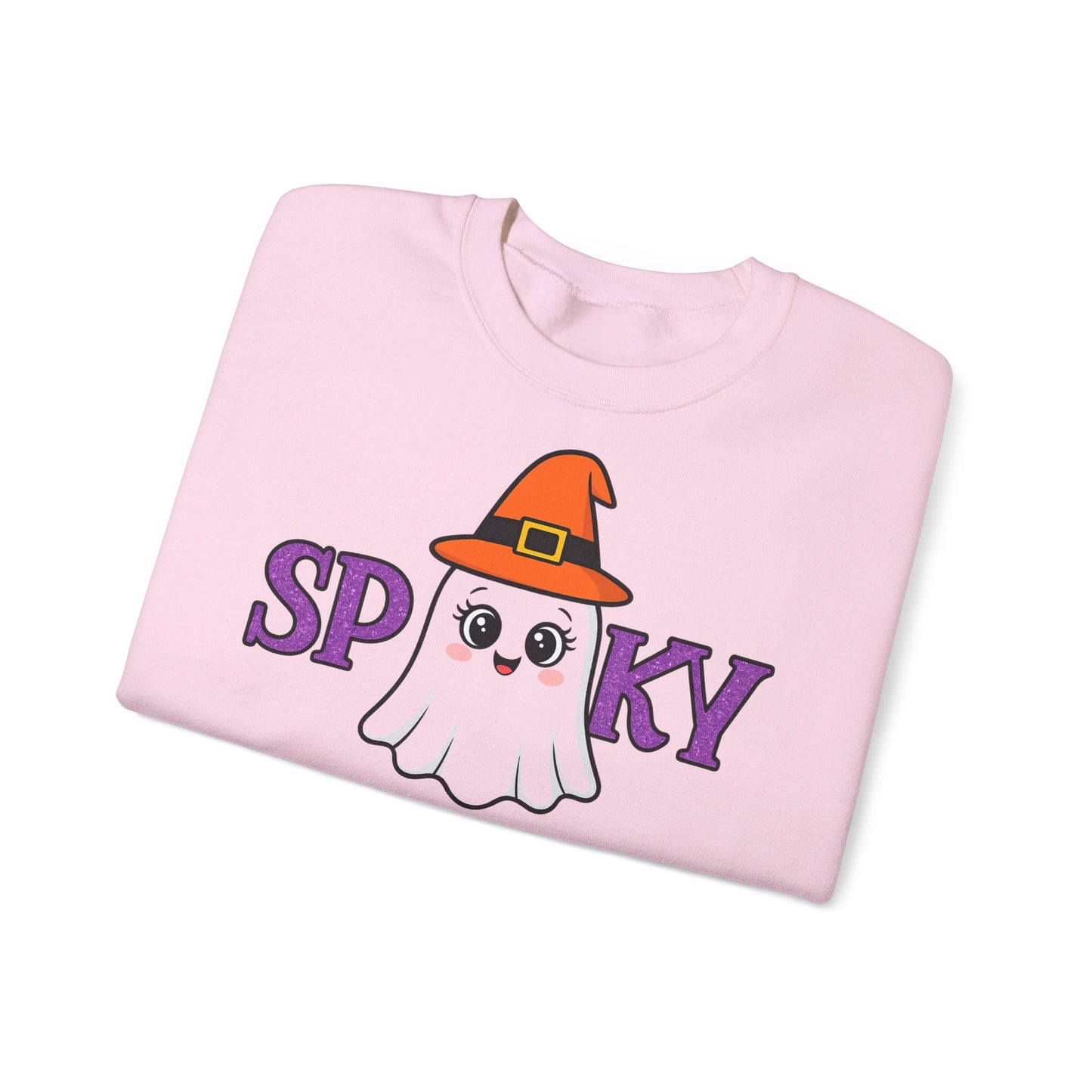 Gruseliges Geister Crewneck Sweatshirt, Halloween Kleidung, Herbstmode, Gemütlicher Pullover, Unisex Kollektion - MorgenMood
