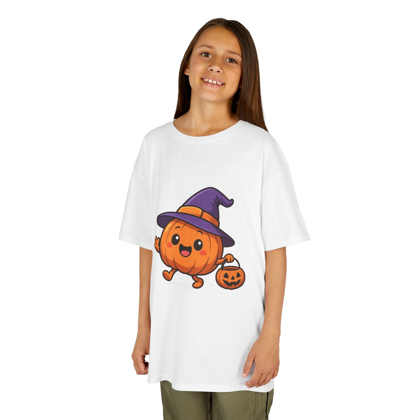 Süßes Kürbis Halloween Kinder T-Shirt, Kinder Halloween Kleidung, Kleinkind Kürbis Shirt, Halloween Kostüm T-Shirt, Trick or Treat T-Shirt - MorgenMood