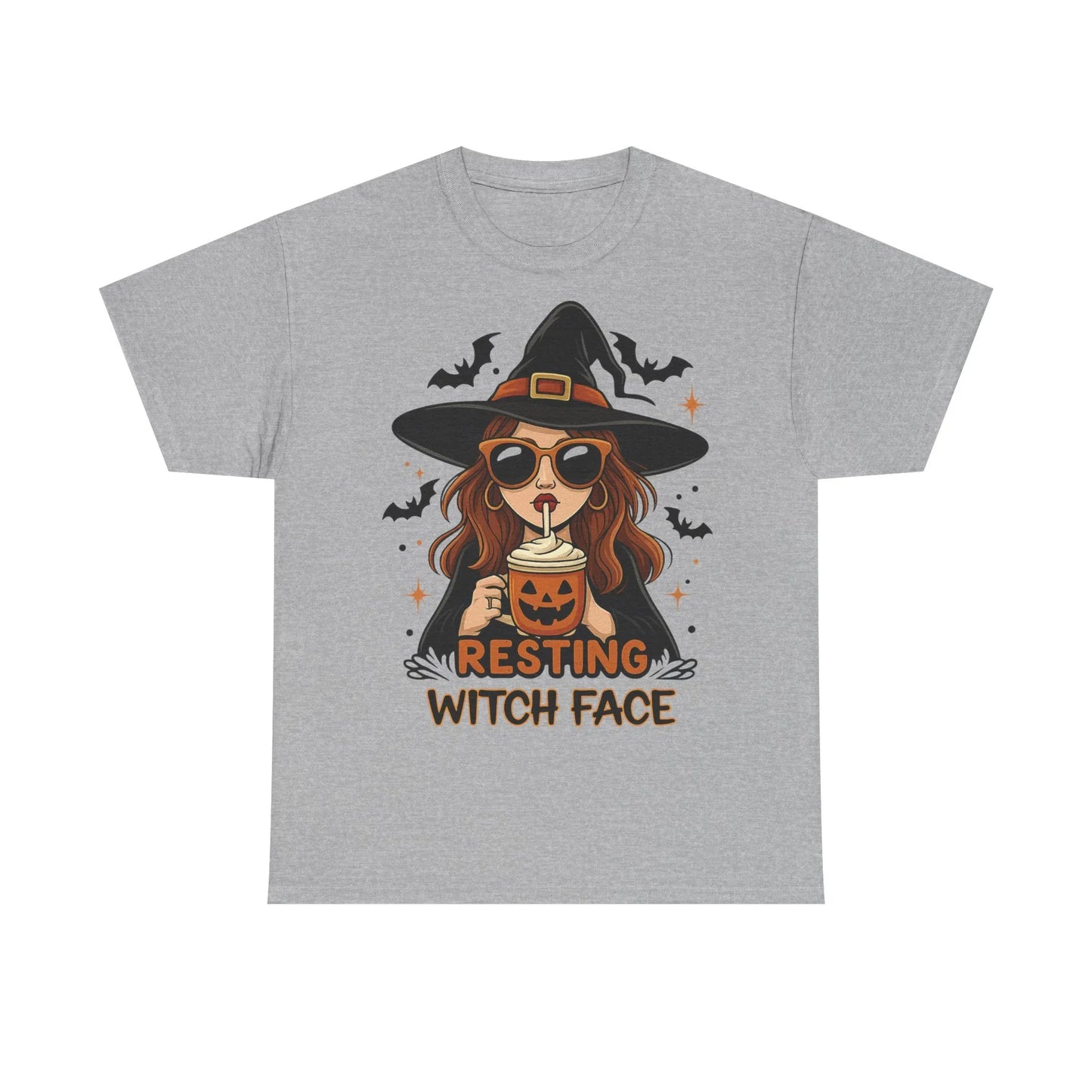 Halloween T-Shirt Unisex mit Hexe - MorgenMood