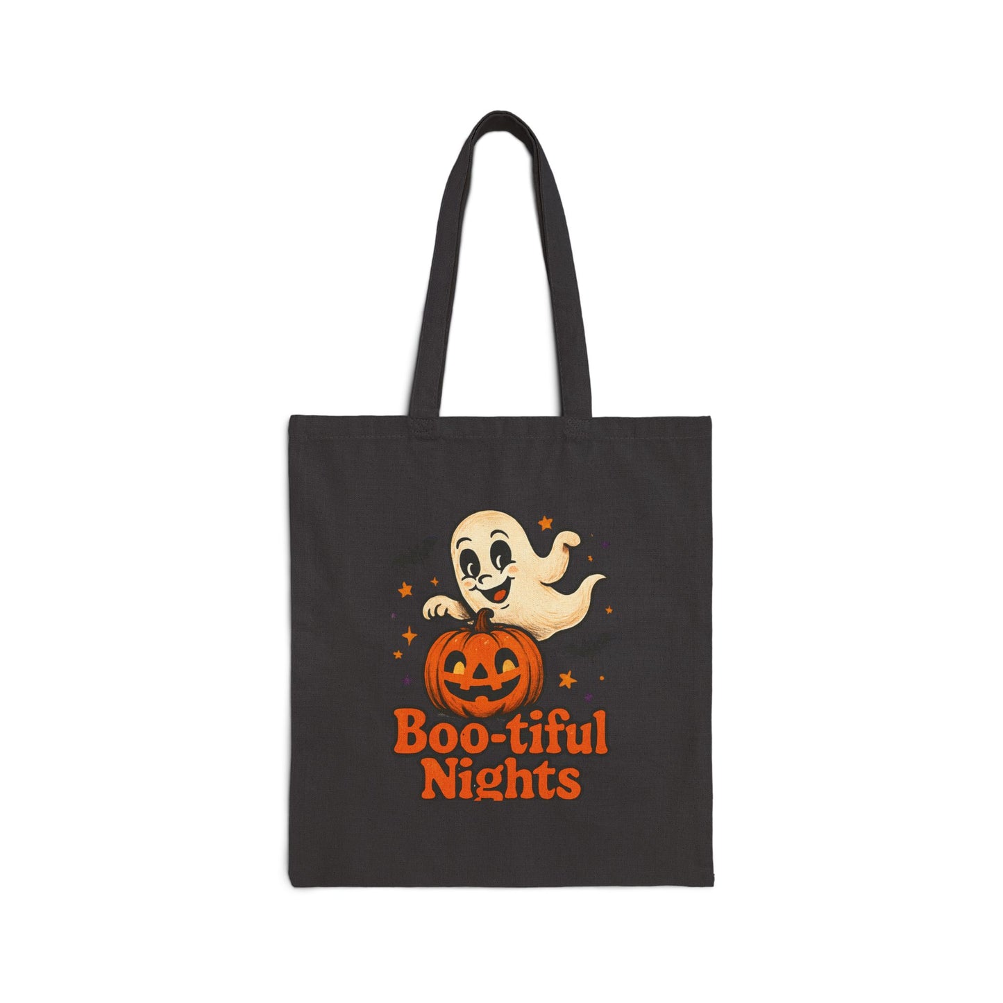 Stylisches Tragetasche in Schwarz mit lustigem Halloween Motiv - von MorgenMood