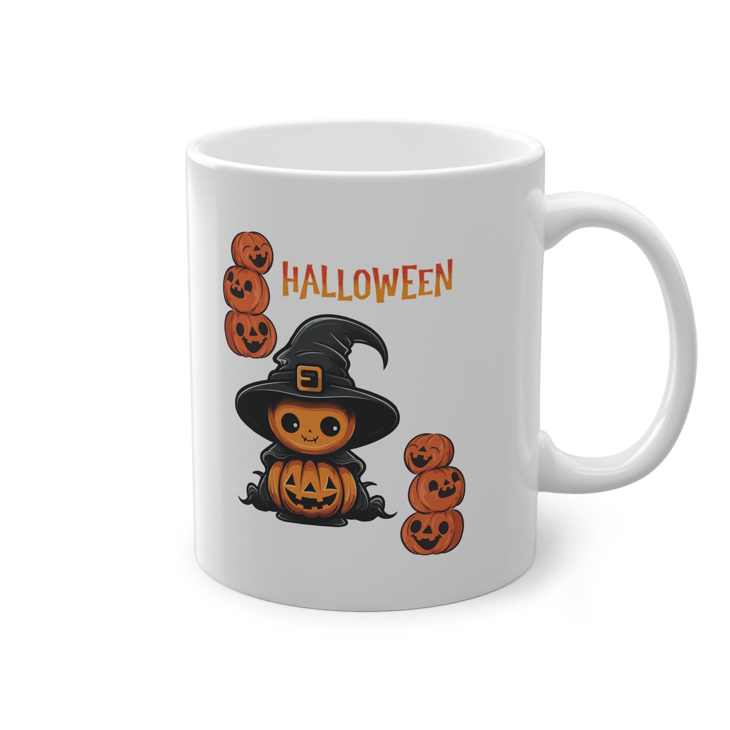 Halloween Tasse Kürbis Hexe Motiv - MorgenMood