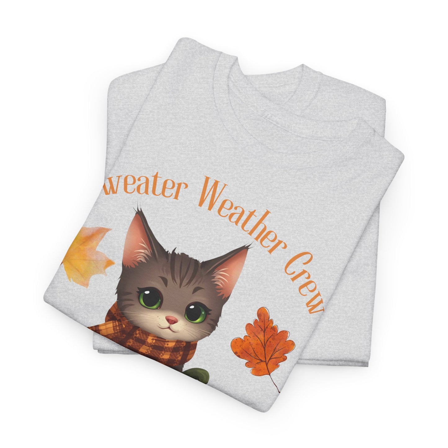 Cozy Fall Cat Shirt – Süßes Herbst T-Shirt für Katzenliebhaberinnen | Morgenmood