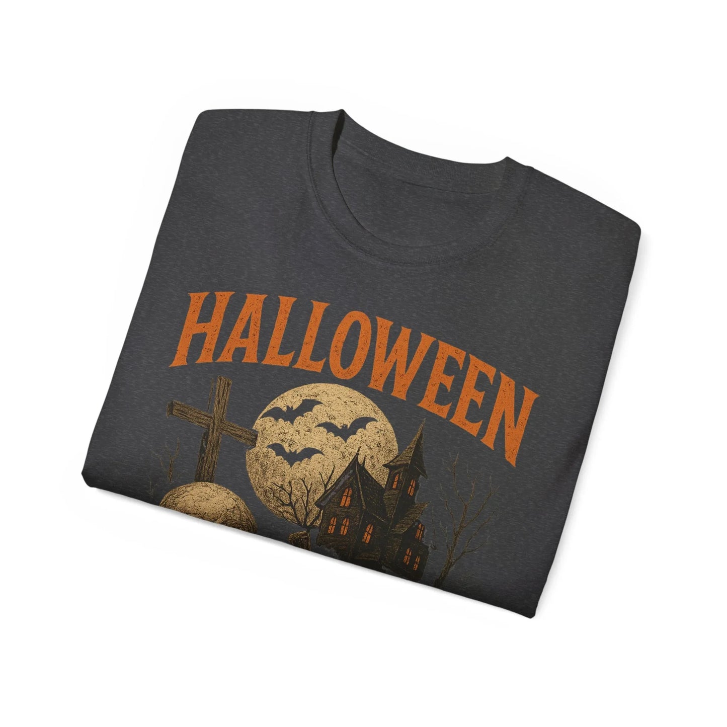 T-Shirt Motiv Halloween Kürbis Totenkopf - MorgenMood