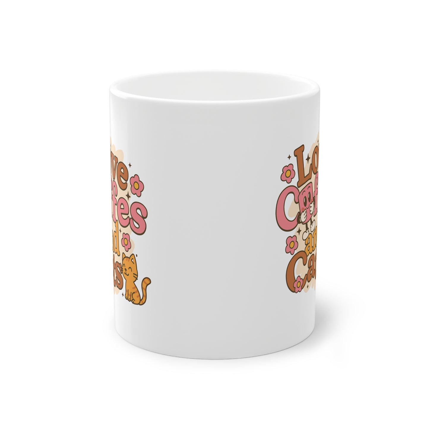 Süße Tasse für Katzenliebhaber Geschenkidee Kaffeetasse - MorgenMood