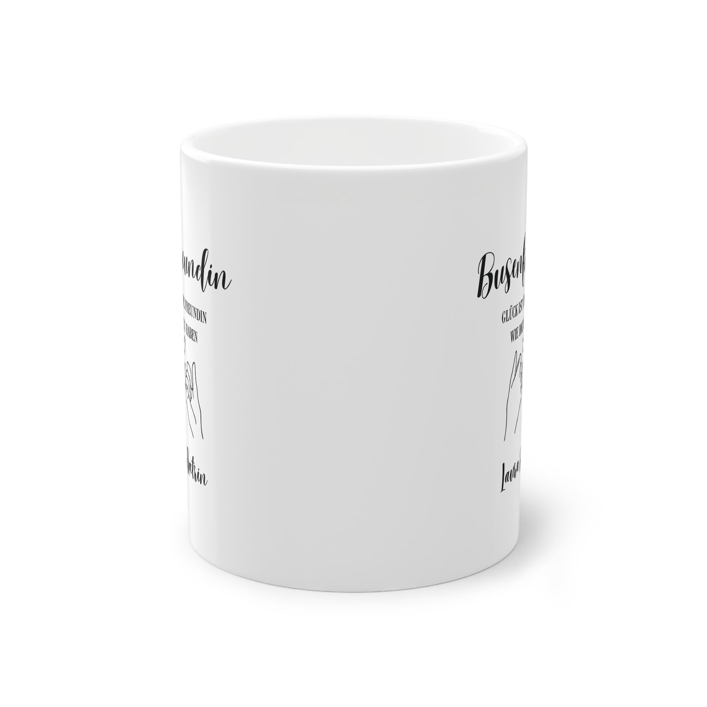 Personalisierte Freundschafts-Tasse, Geschenk für Beste Freundinnen - MorgenMood