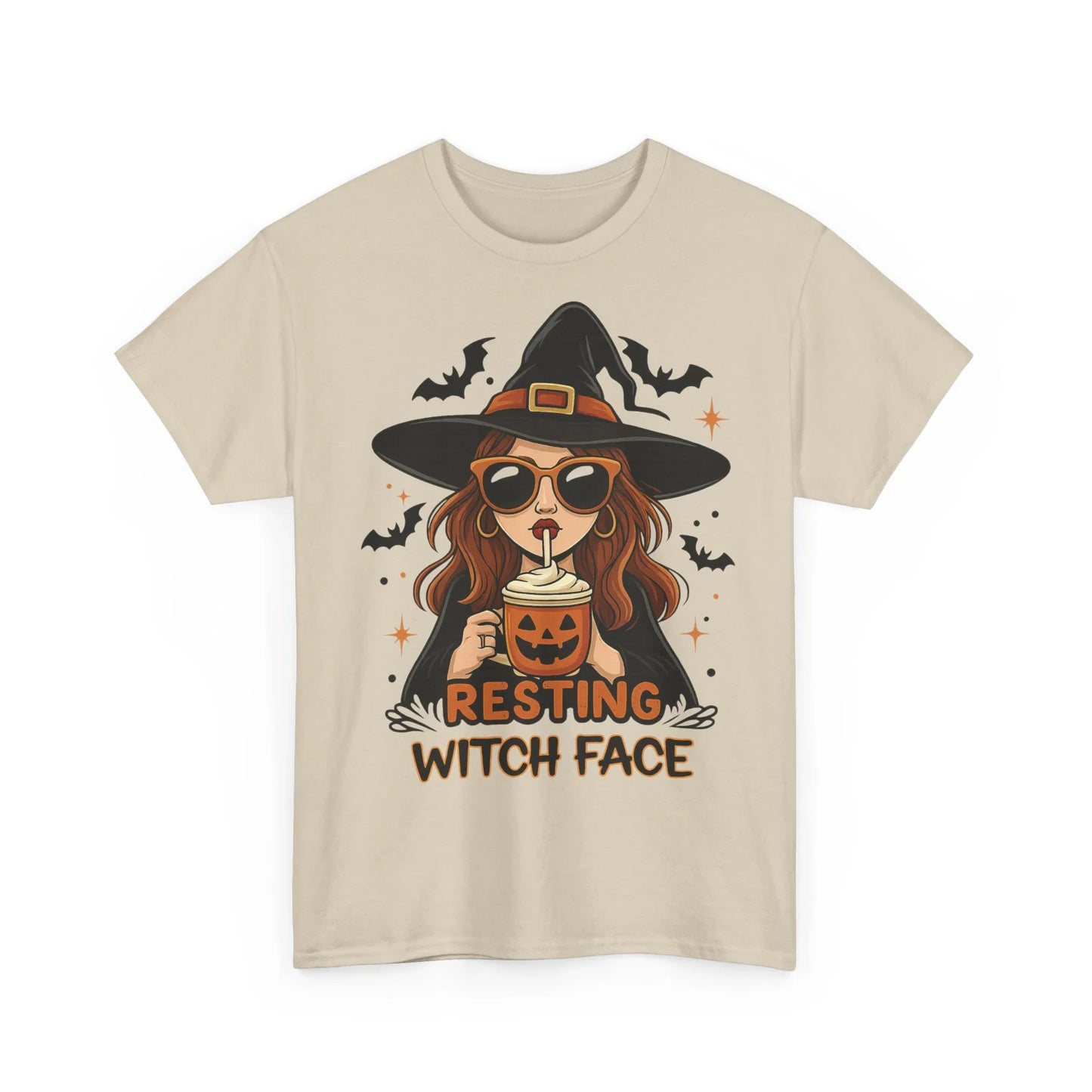 Halloween T-Shirt Unisex mit Hexe - MorgenMood