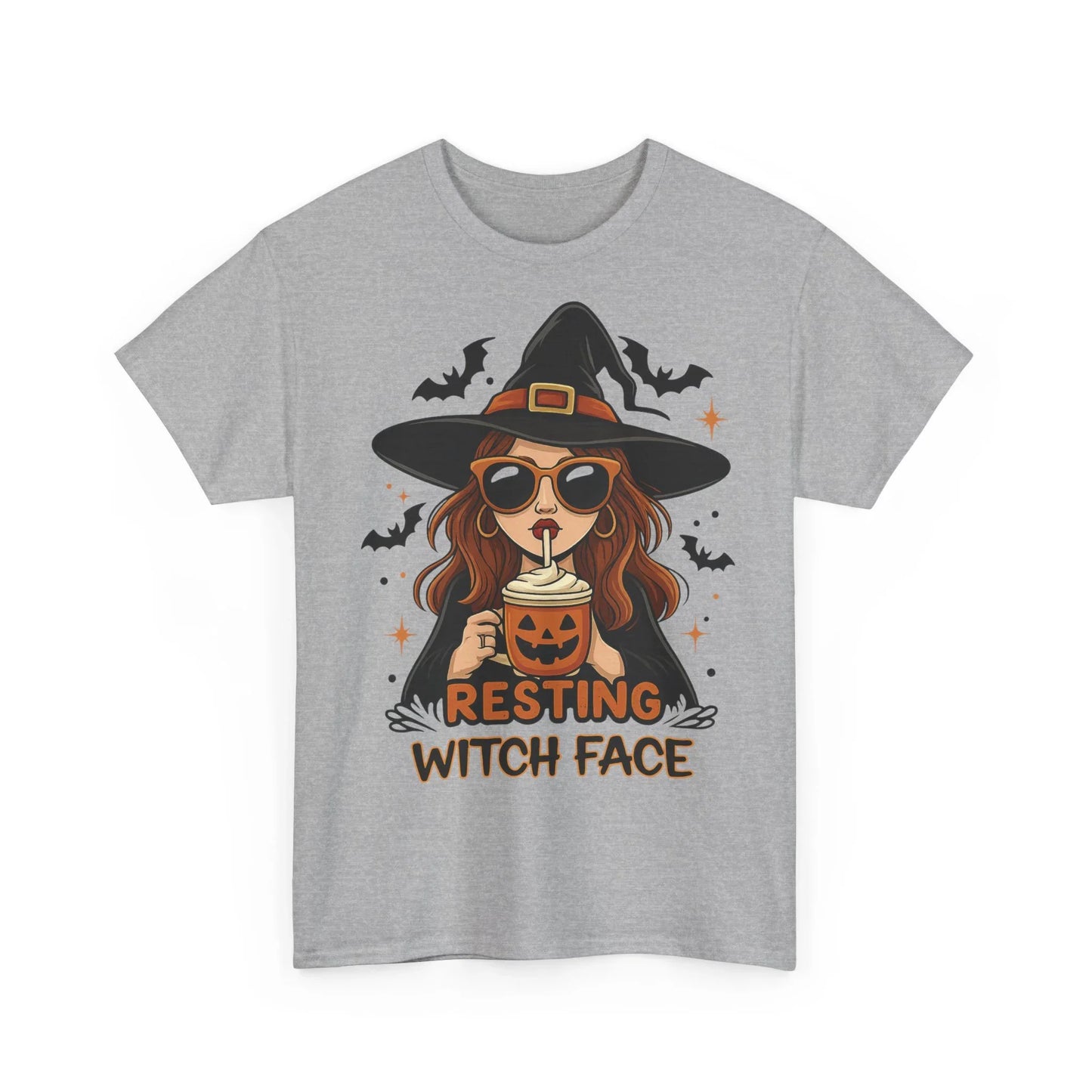 Halloween T-Shirt Unisex mit Hexe - MorgenMood