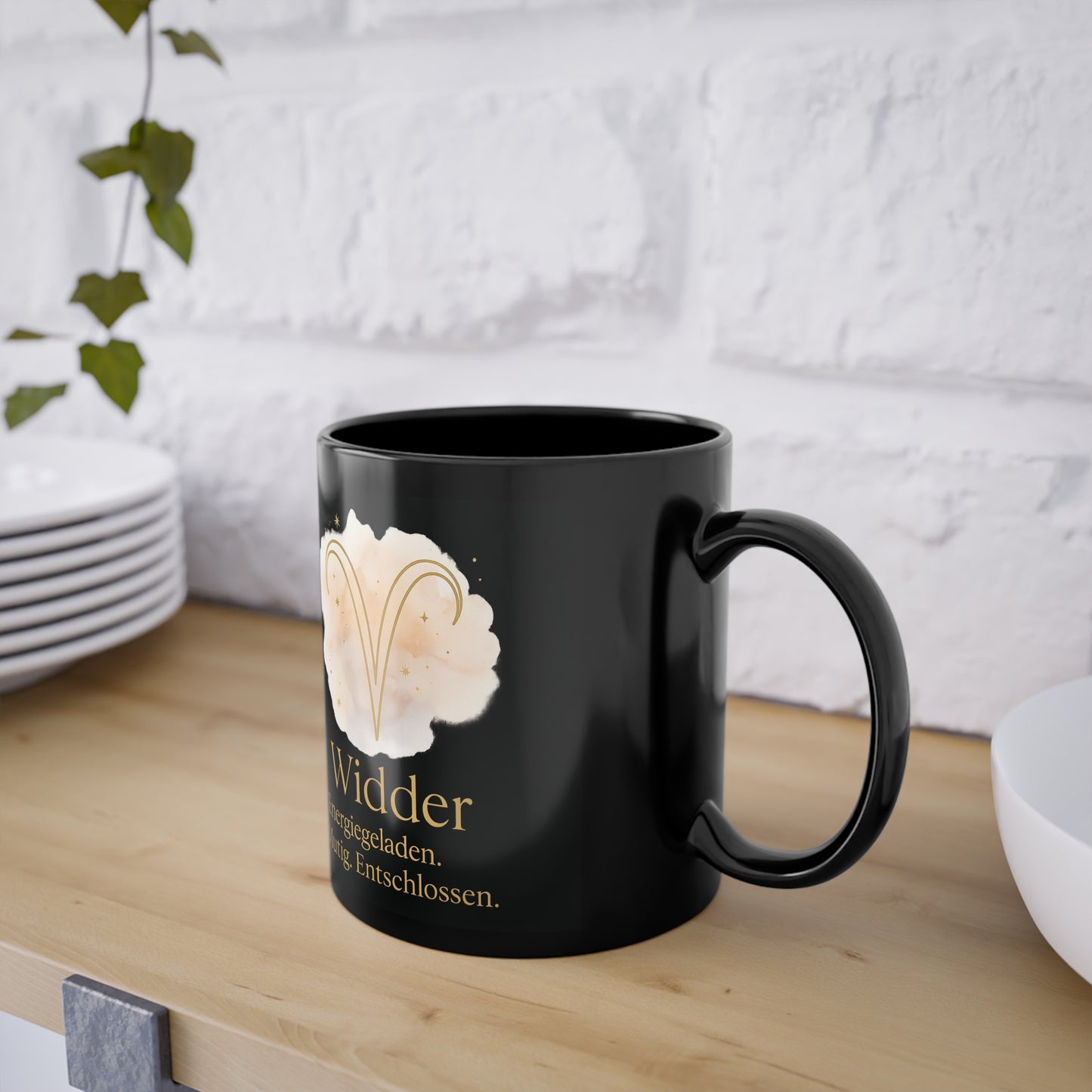 Kaffeetasse Sternzeichen Widder Geschenkidee - MorgenMood