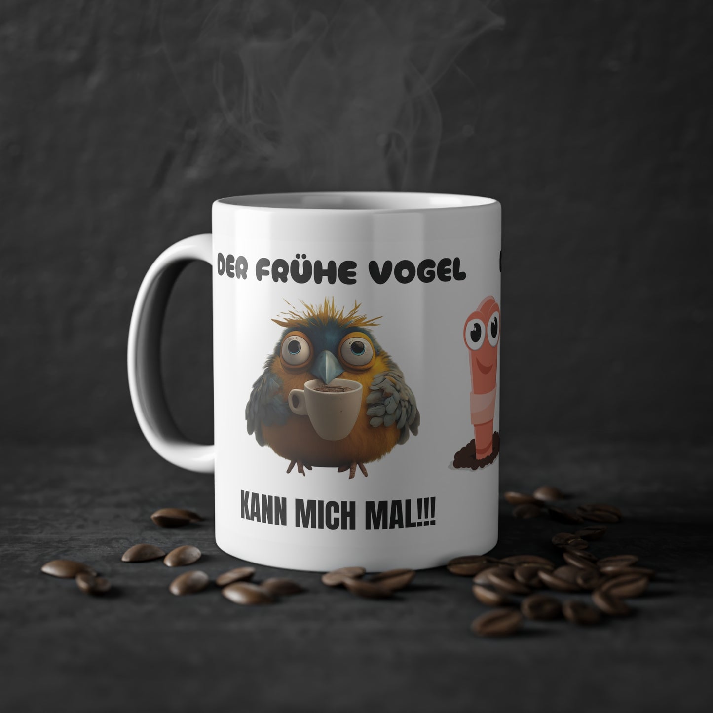 Kaffeebecher mit lustigem Motiv - MorgenMood