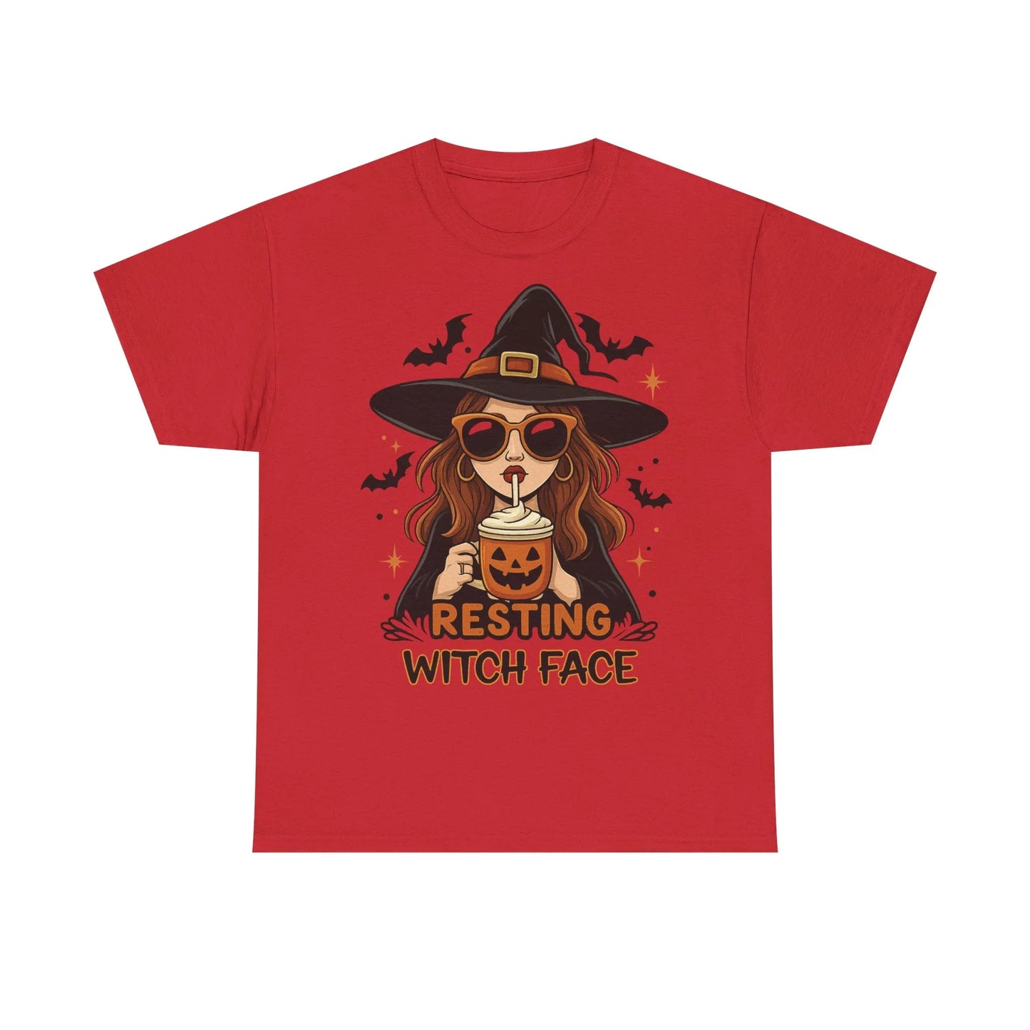 Halloween T-Shirt Unisex mit Hexe - MorgenMood