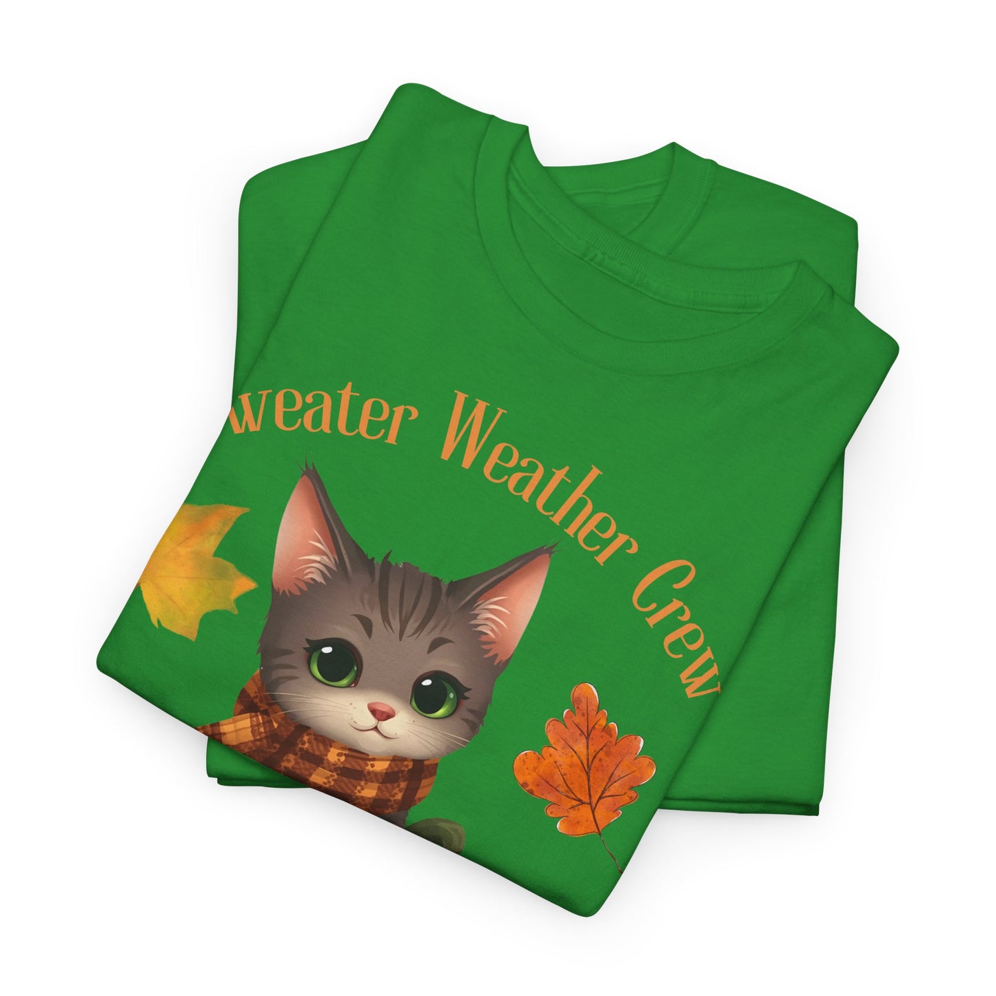 Cozy Fall Cat Shirt – Süßes Herbst T-Shirt für Katzenliebhaberinnen | Morgenmood