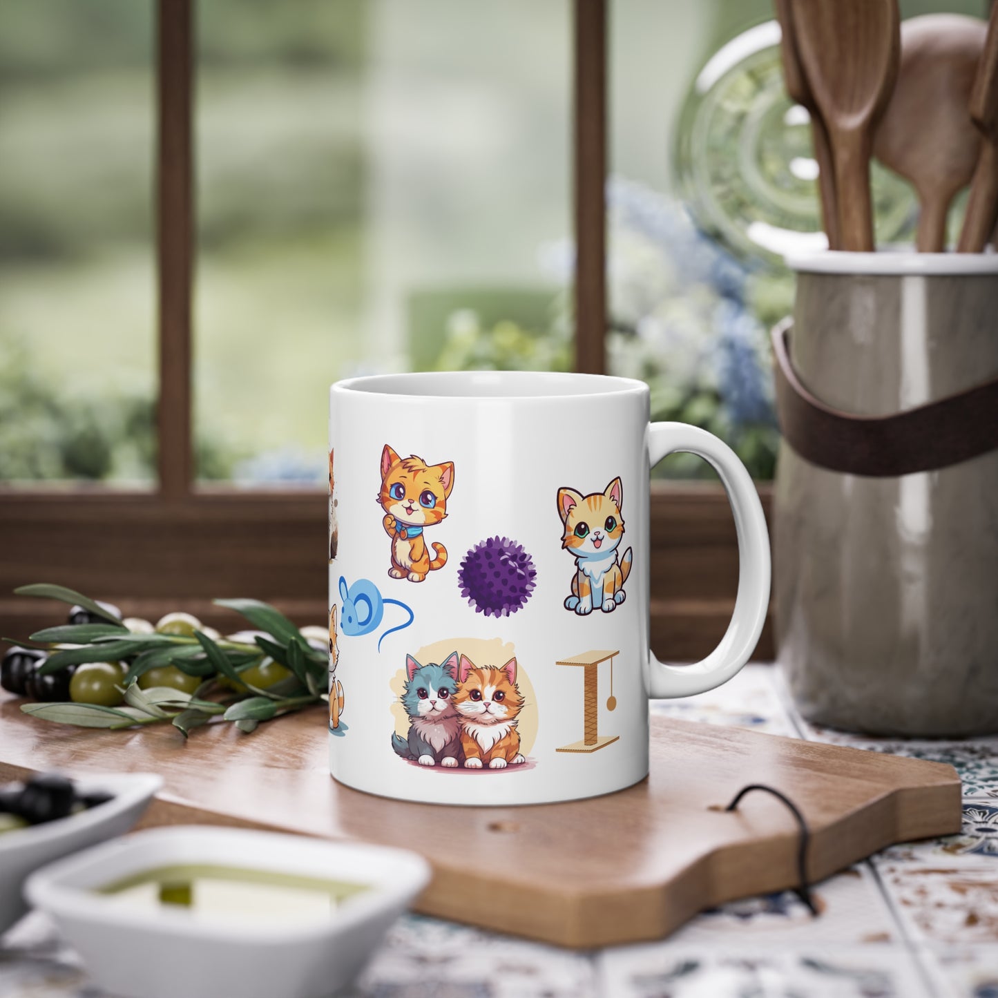 Tasse mit süßem Katzen-Motiv - MorgenMood