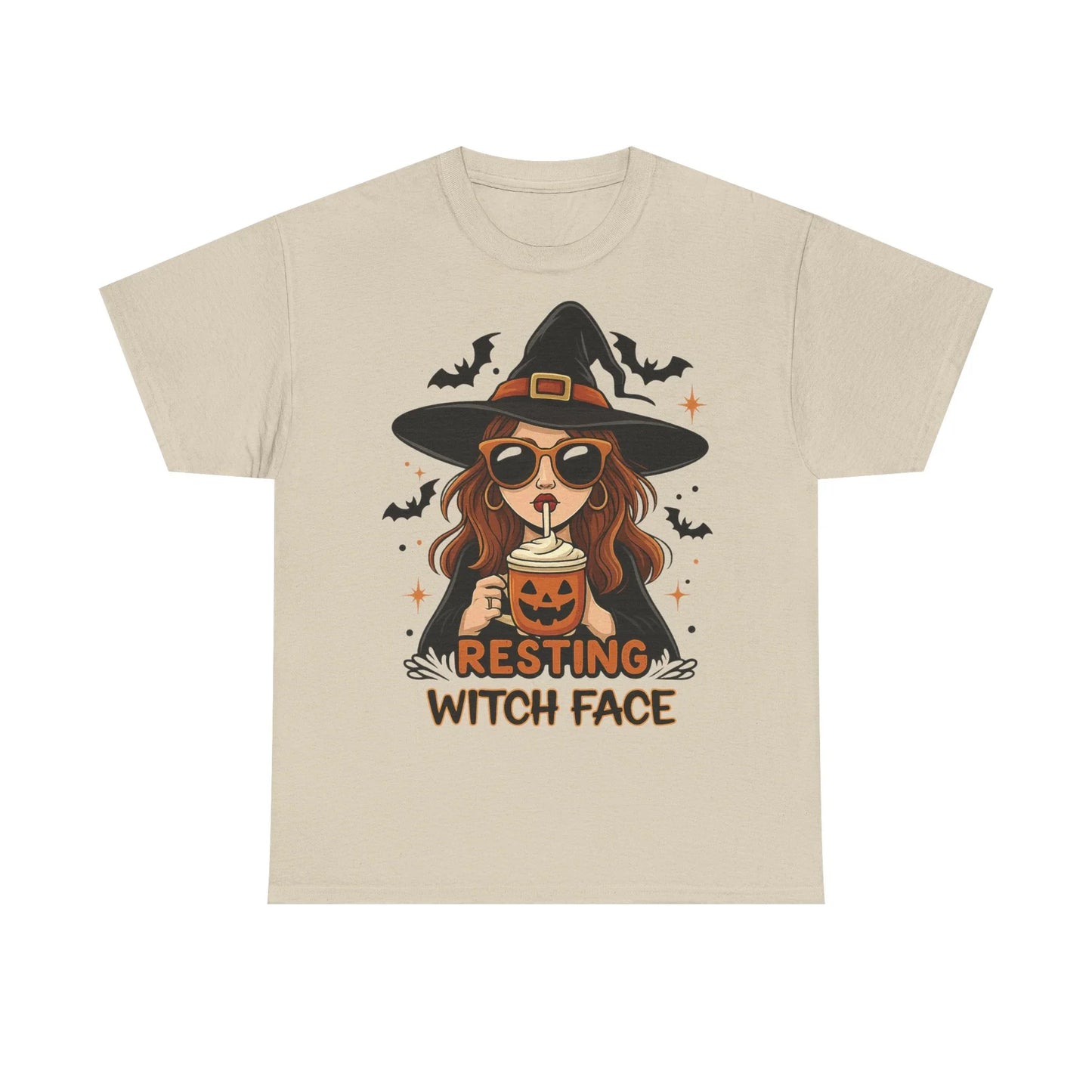 Halloween T-Shirt Unisex mit Hexe - MorgenMood