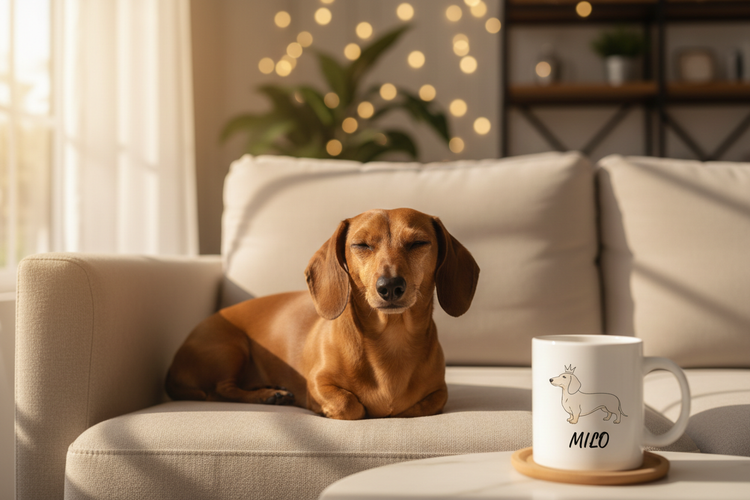 Personalisierte Tassen für Dackel-Liebhaber🐶