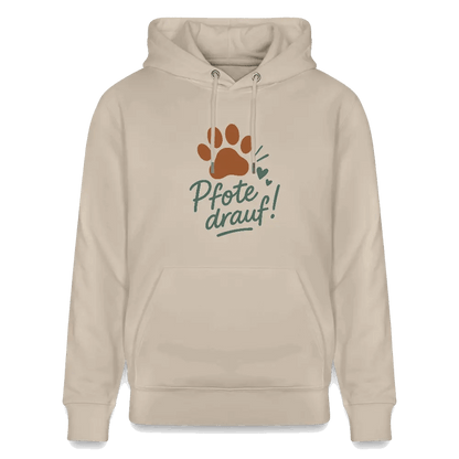 Bio-Hoodie „Pfote drauf!“ – Unisex & ultra cozy - MorgenMood -Entdecke Tassen, T-Shirts und Sweatshirts mit einzigartigem Style