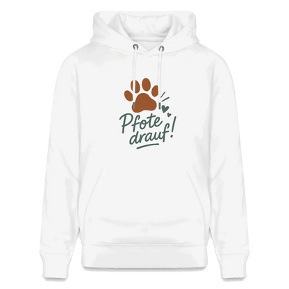 Bio-Hoodie „Pfote drauf!“ – Unisex & ultra cozy - MorgenMood -Entdecke Tassen, T-Shirts und Sweatshirts mit einzigartigem Style