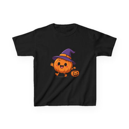 Süßes Kürbis Halloween Kinder T-Shirt, Kinder Halloween Kleidung, Kleinkind Kürbis Shirt, Halloween Kostüm T-Shirt, Trick or Treat T-Shirt - MorgenMood 