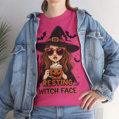 Halloween T-Shirt Unisex mit Hexe - MorgenMood 
