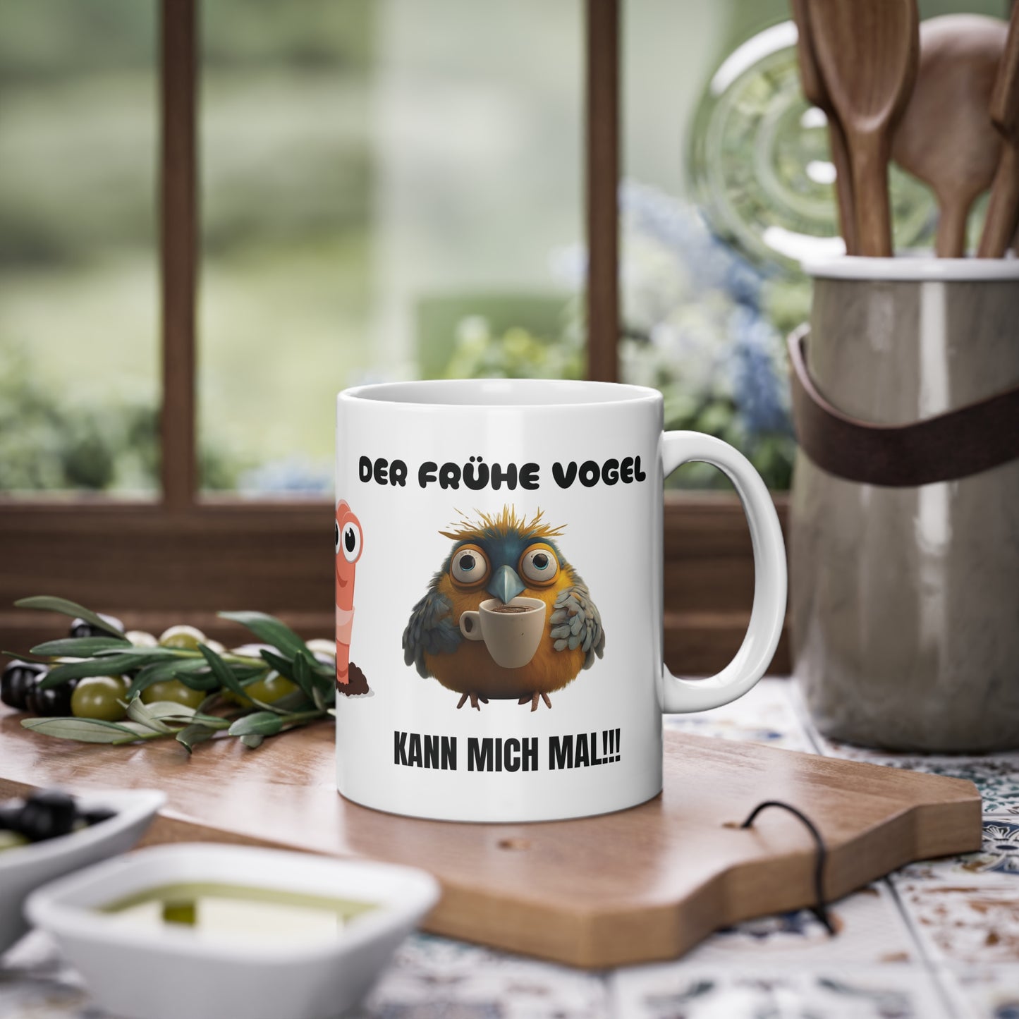 Kaffeebecher mit lustigem Motiv - MorgenMood 