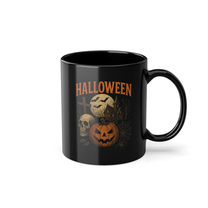 Halloween-Kaffeebecher Totenkopf-Design - MorgenMood 