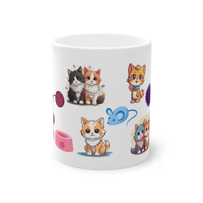 Tasse mit süßem Katzen-Motiv - MorgenMood 
