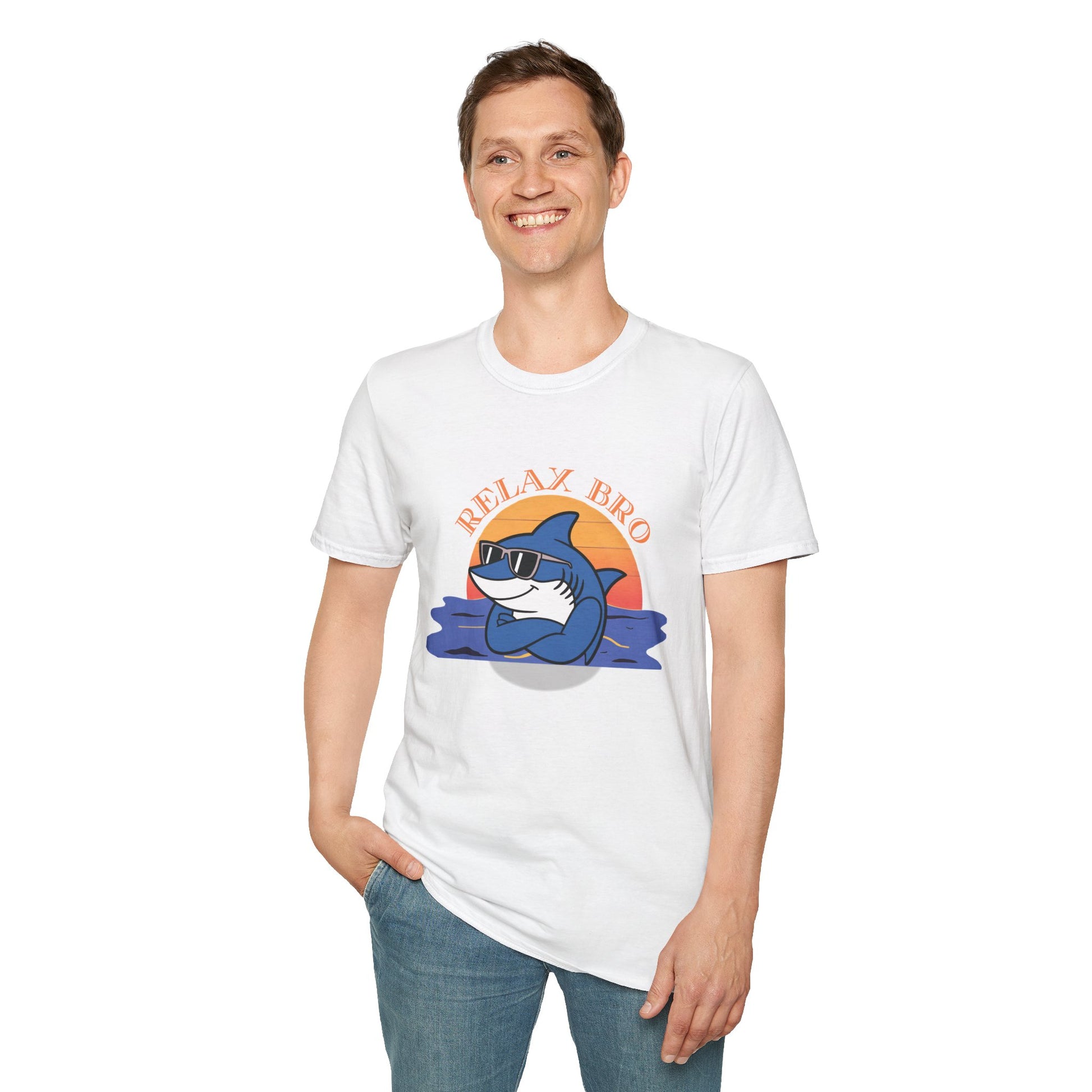 Grafisches Unisex Softstyle T-Shirt - MorgenMood 