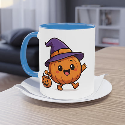 Skurrile Kürbis Halloween Kaffeetasse, Süßes Herbst-Trinkgeschirr, Halloween-Geschenk, Herbstdeko, Jahreszeitliche Küchenutensilien - MorgenMood 