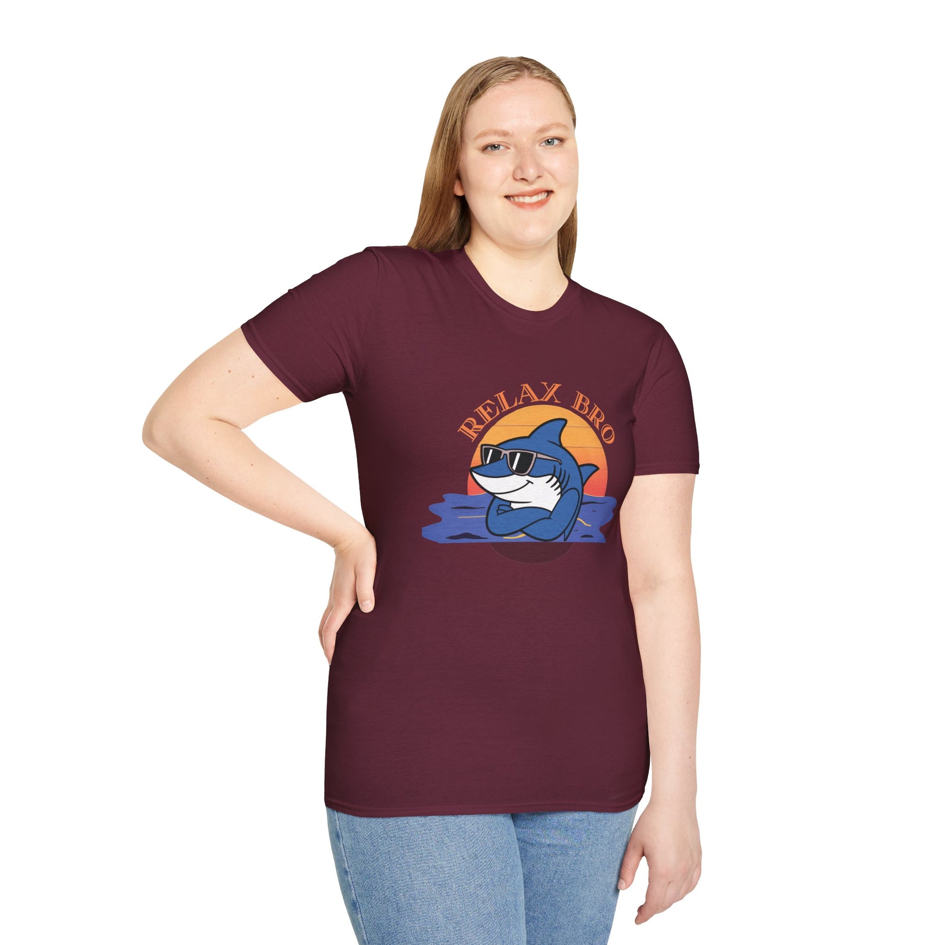 Grafisches Unisex Softstyle T-Shirt - MorgenMood 
