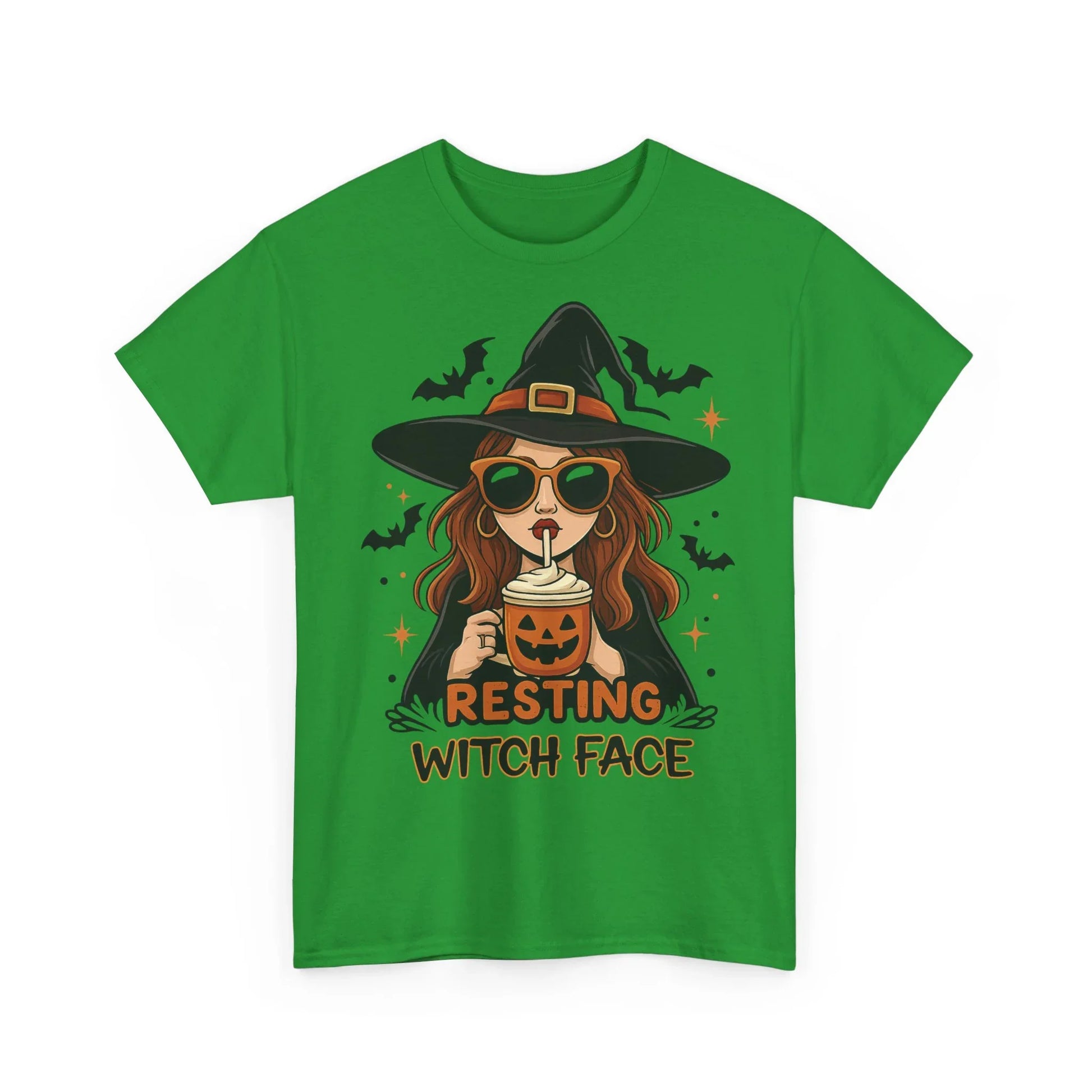 Halloween T-Shirt Unisex mit Hexe - MorgenMood 