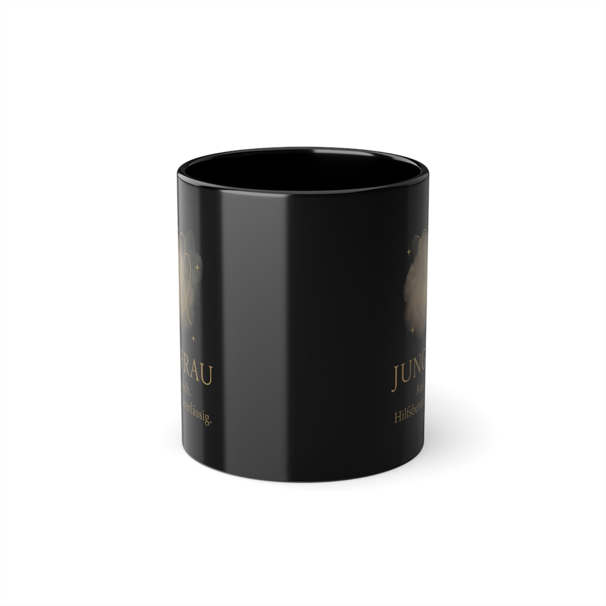 Kaffeetasse Sternzeichen Jungfrau, Goldenes Boho Design - MorgenMood 