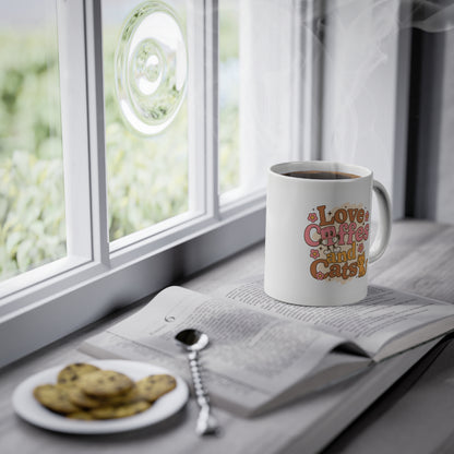 Süße Tasse für Katzenliebhaber Geschenkidee Kaffeetasse - MorgenMood 