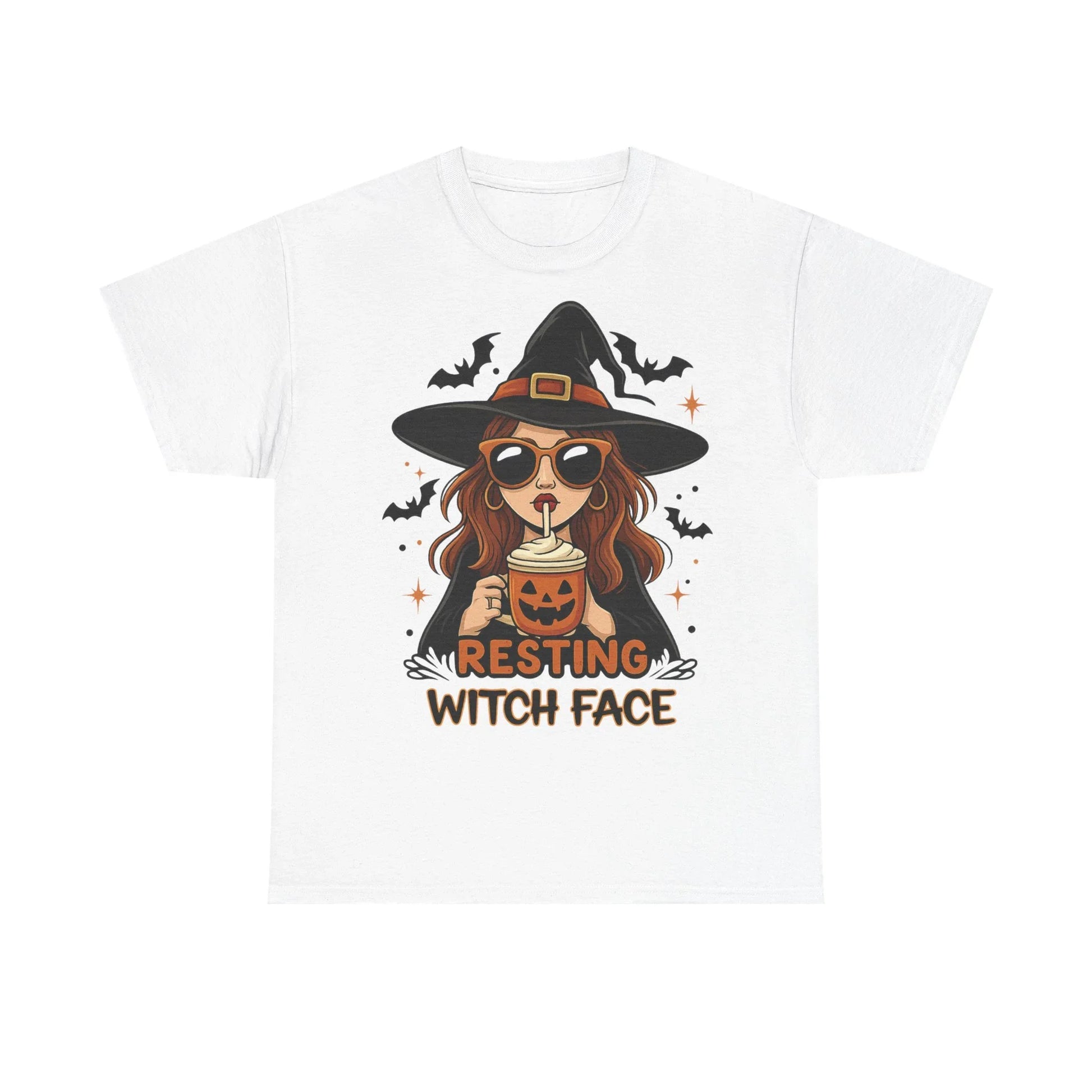 Halloween T-Shirt Unisex mit Hexe - MorgenMood 