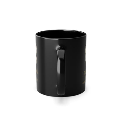 Kaffeetasse Sternzeichen Zwillinge schwarz - MorgenMood 