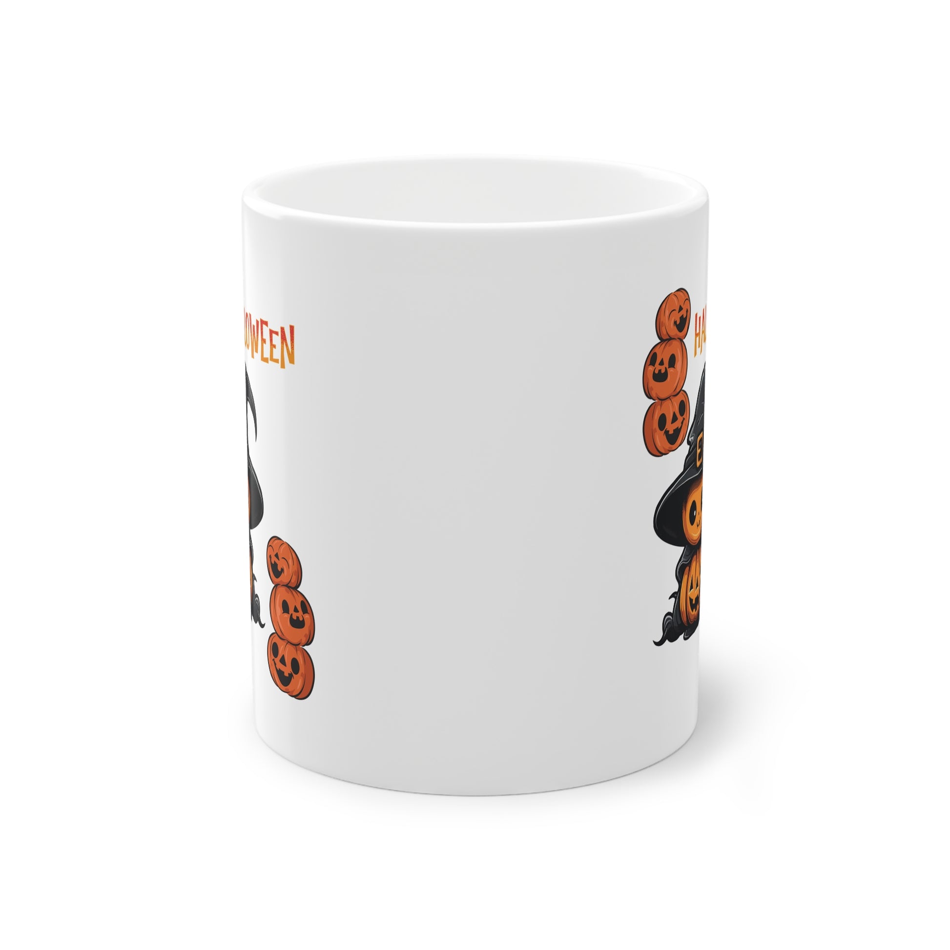 Halloween Tasse Kürbis Hexe Motiv - MorgenMood 