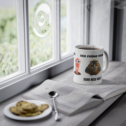 Kaffeebecher mit lustigem Motiv - MorgenMood 