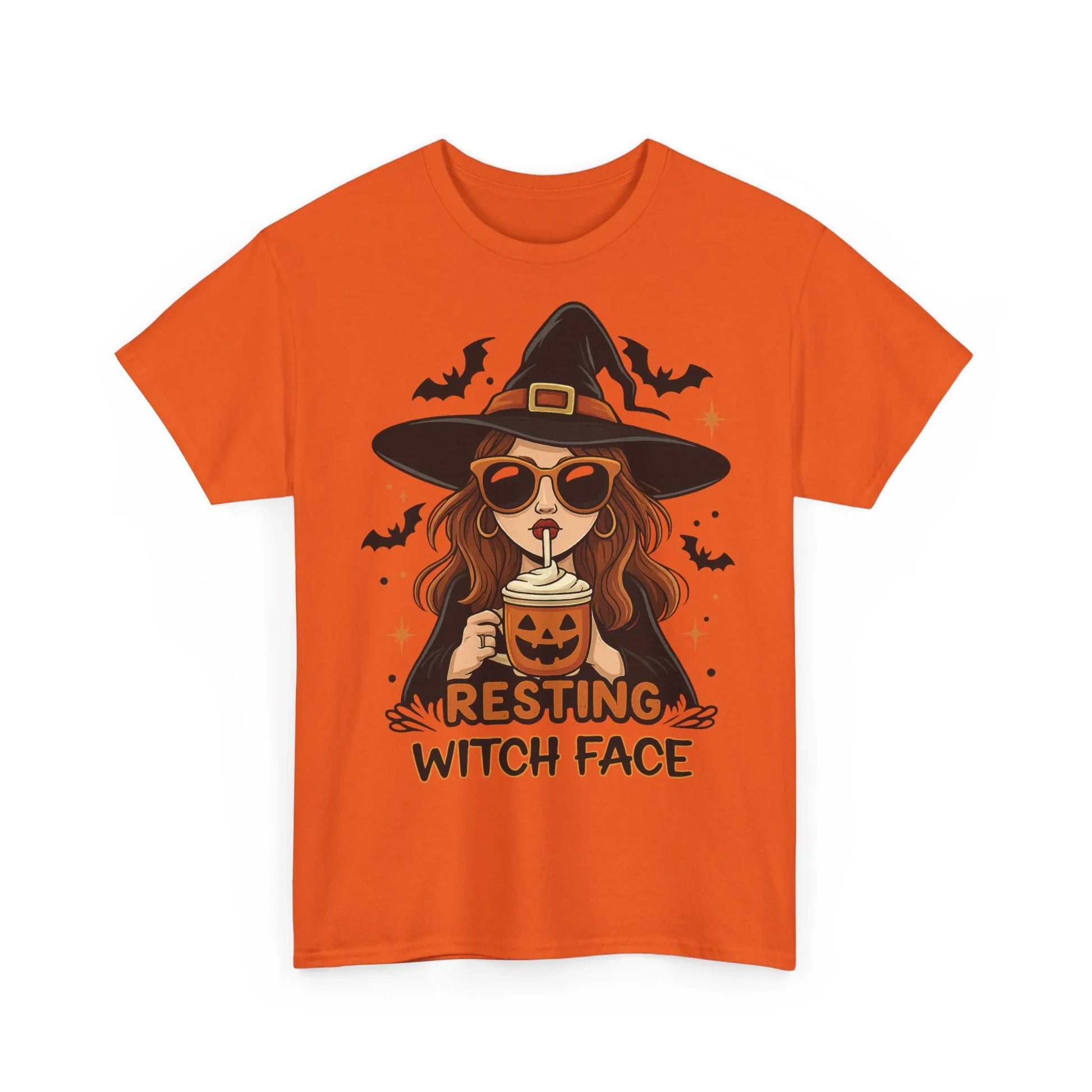 Halloween T-Shirt Unisex mit Hexe - MorgenMood 