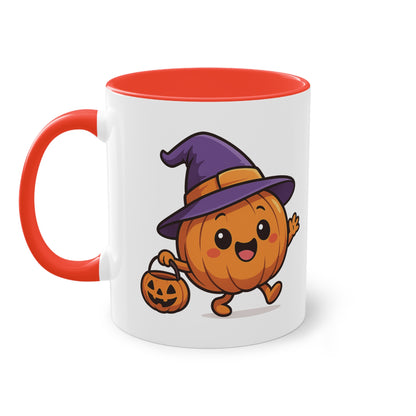 Skurrile Kürbis Halloween Kaffeetasse, Süßes Herbst-Trinkgeschirr, Halloween-Geschenk, Herbstdeko, Jahreszeitliche Küchenutensilien - MorgenMood 