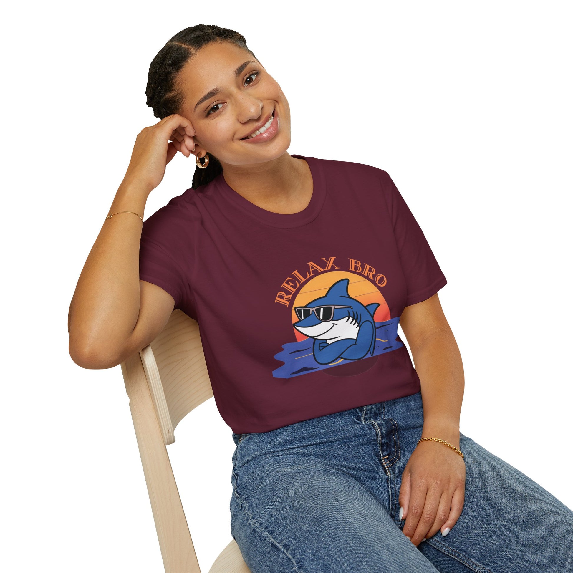 Grafisches Unisex Softstyle T-Shirt - MorgenMood 