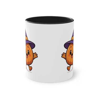 Skurrile Kürbis Halloween Kaffeetasse, Süßes Herbst-Trinkgeschirr, Halloween-Geschenk, Herbstdeko, Jahreszeitliche Küchenutensilien - MorgenMood 