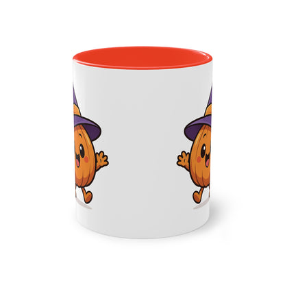 Skurrile Kürbis Halloween Kaffeetasse, Süßes Herbst-Trinkgeschirr, Halloween-Geschenk, Herbstdeko, Jahreszeitliche Küchenutensilien - MorgenMood 