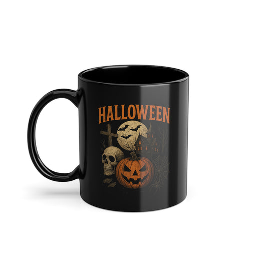 Halloween-Kaffeebecher Totenkopf-Design - MorgenMood 