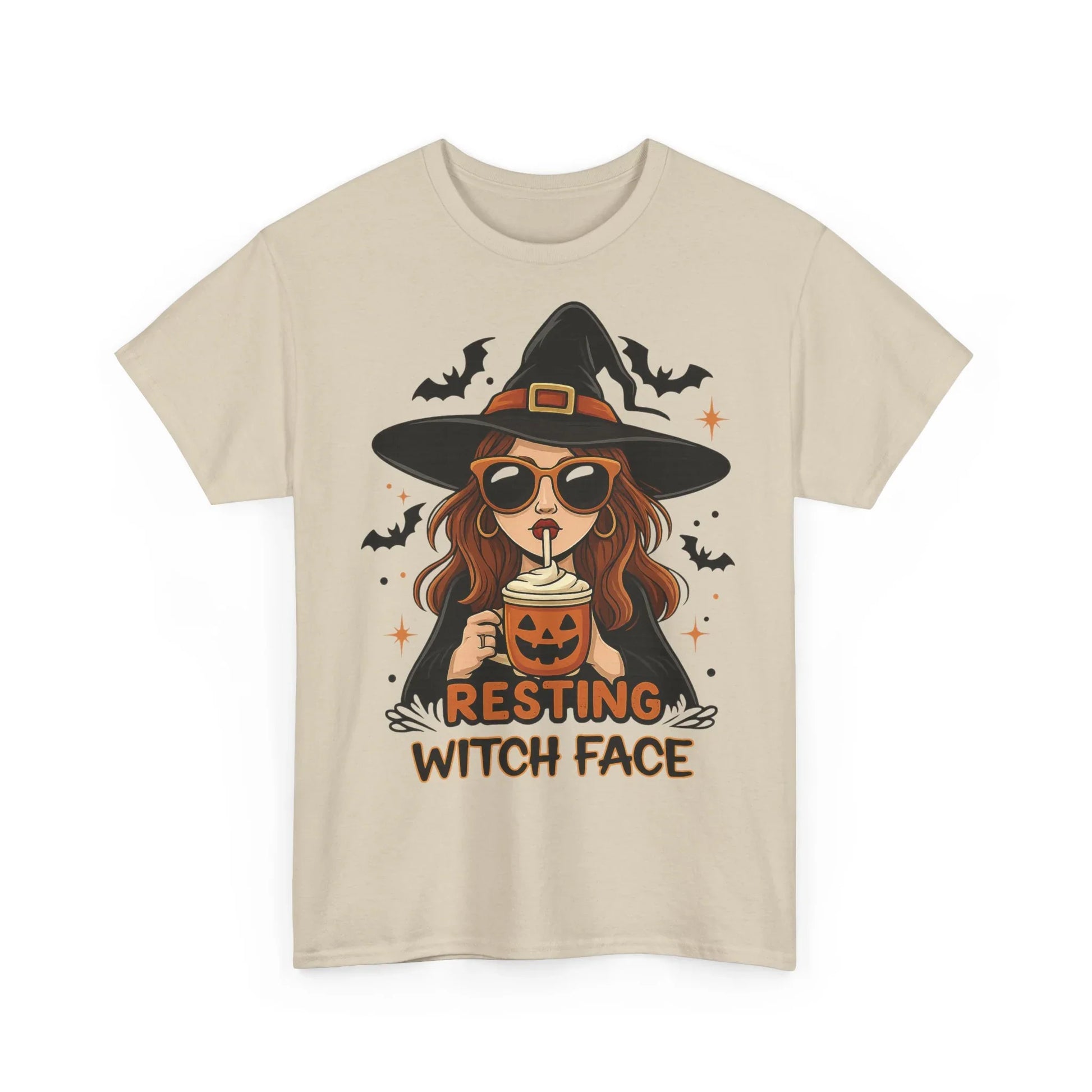 Halloween T-Shirt Unisex mit Hexe - MorgenMood 